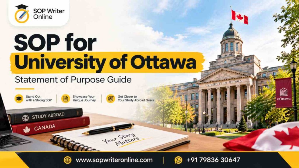SOP for University of Ottawa | Letter of Intent, Personal Statement and Study Visa Guide