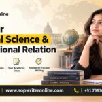 SOP for Political Science & International Relation