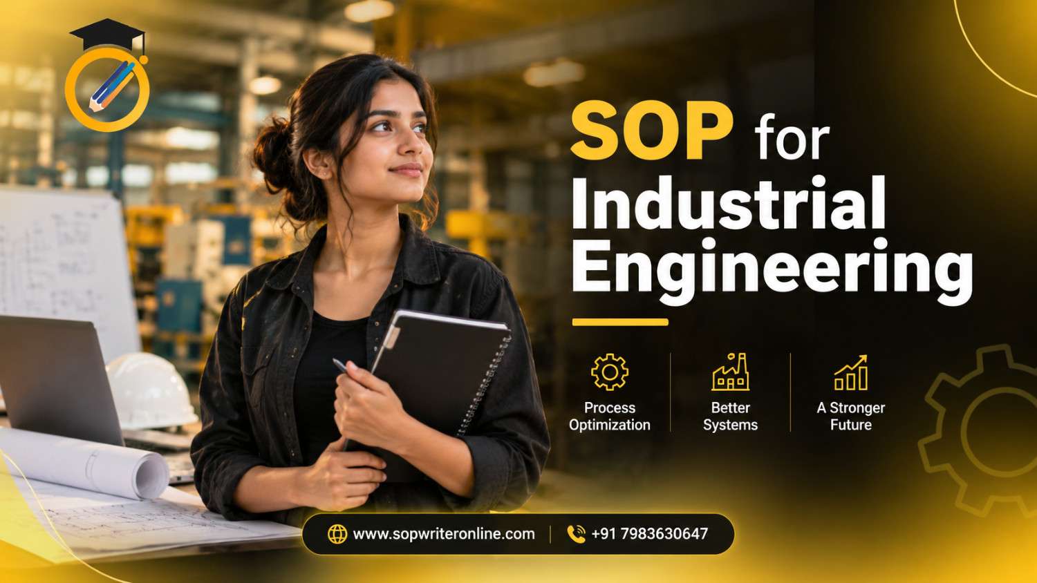 SOP for Industrial Engineering | Learn to Write for Ms. & PhD | Best Courses and Top Universities