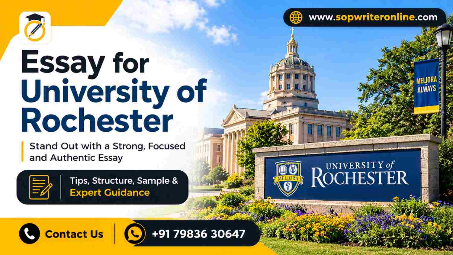 Essay for University of Rochester -The Complete Writing Guide